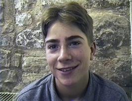 Tom Hunt at St Briavels Castle youth hostel